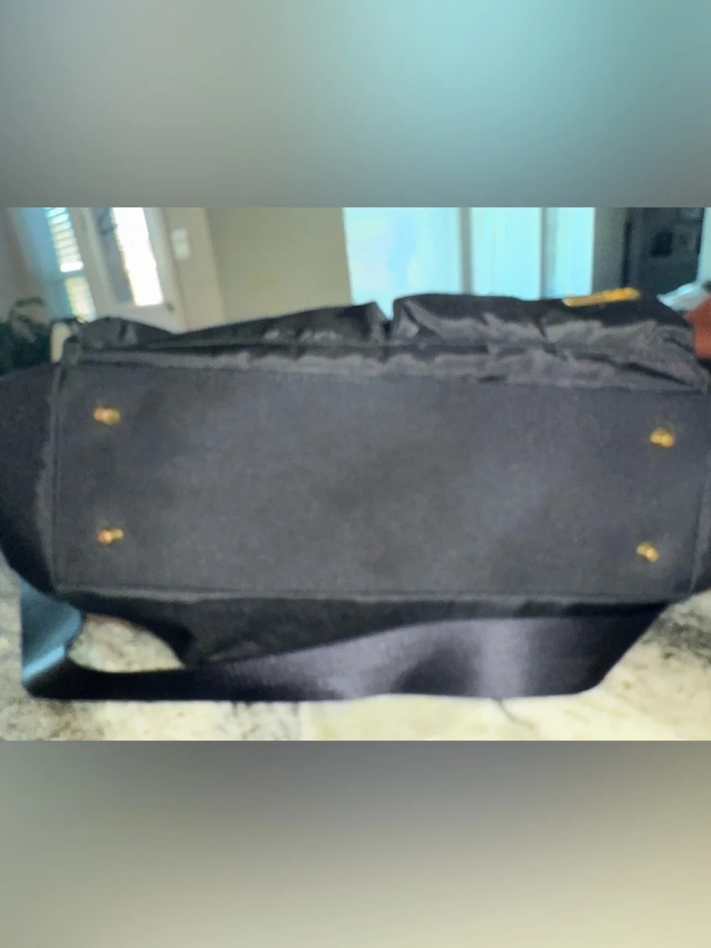 Skip Hop Black Baby Diaper Bag with Front Pockets - Picture 7 of 9